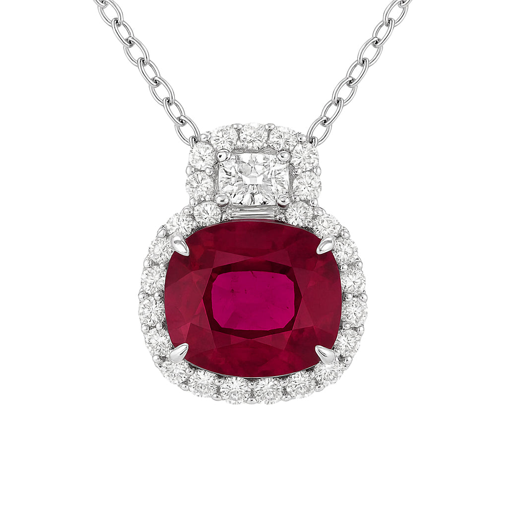 Ruby Necklaces and Pendants