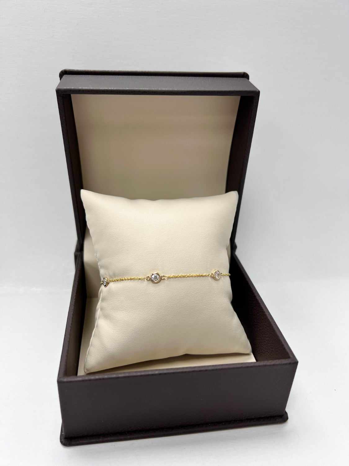 14K Yellow Gold Diamonds By The Yard Bracelet - Large, 0.75ct