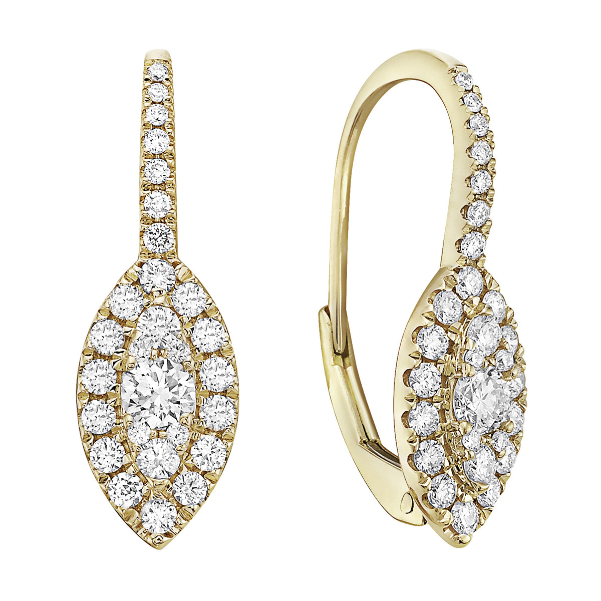 Marquee Illusion Hanging Earring