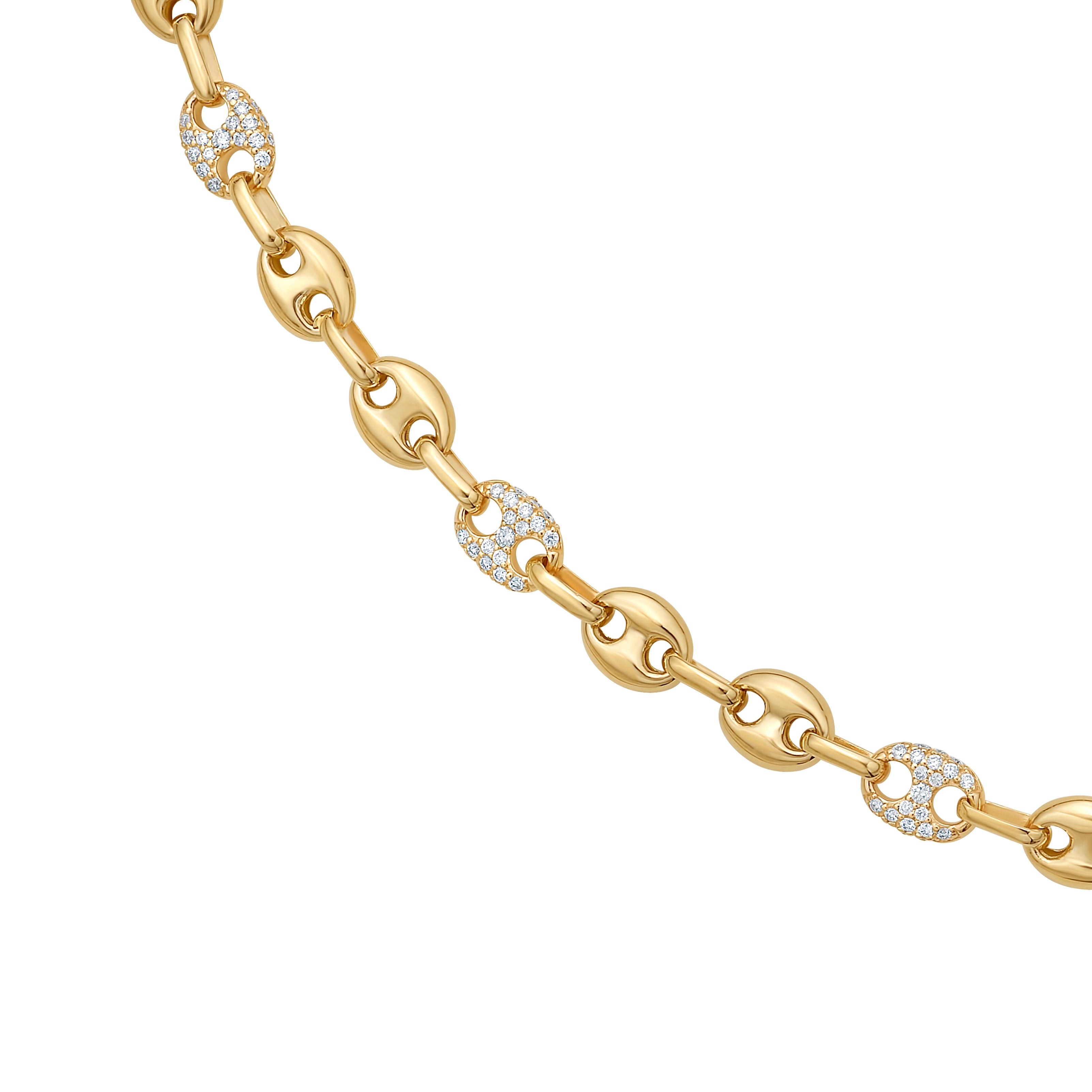 14K Yellow Gold Necklace, 1.74ct