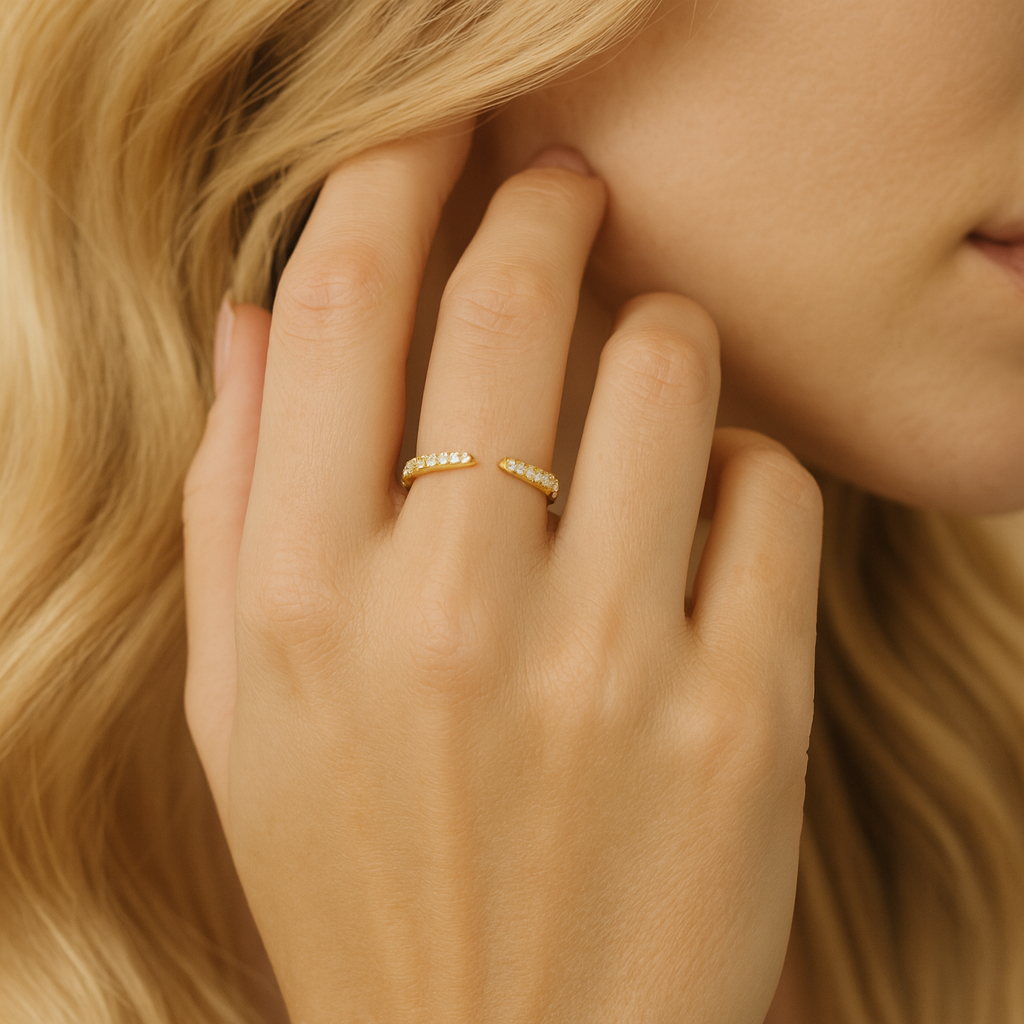 14K Yellow Gold Claw Ring, 0.32ct