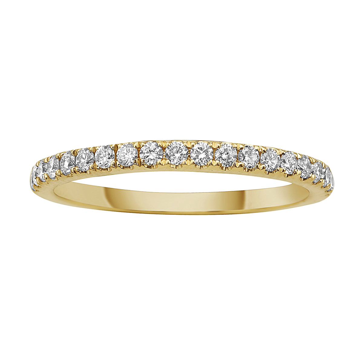 14K Yellow Gold Diamond Ring, 0.28ct