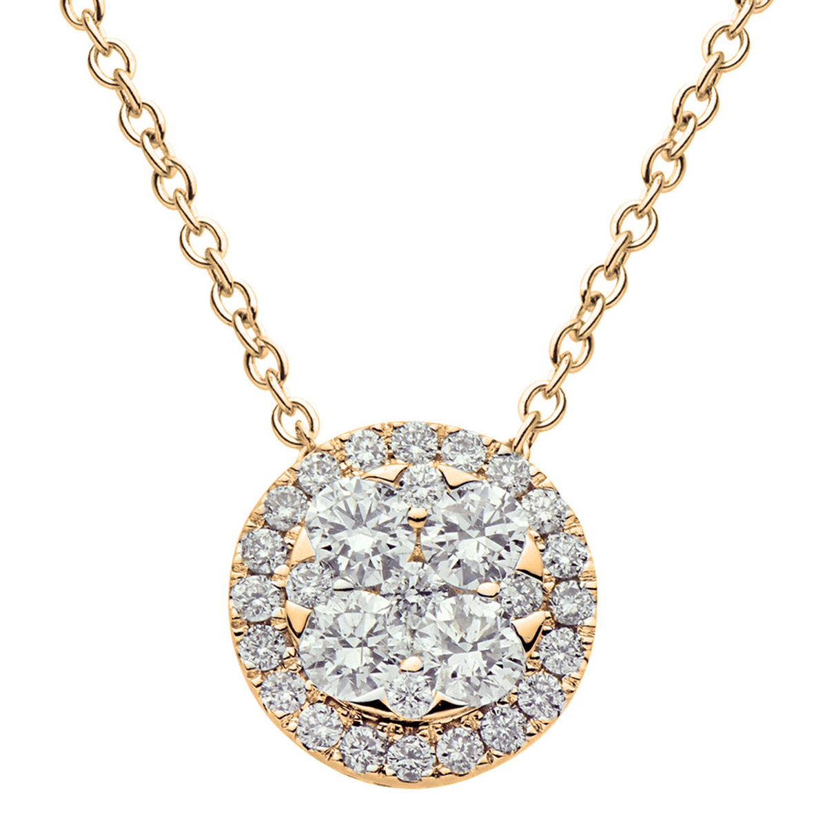 Sliding Round Cluster Pendant