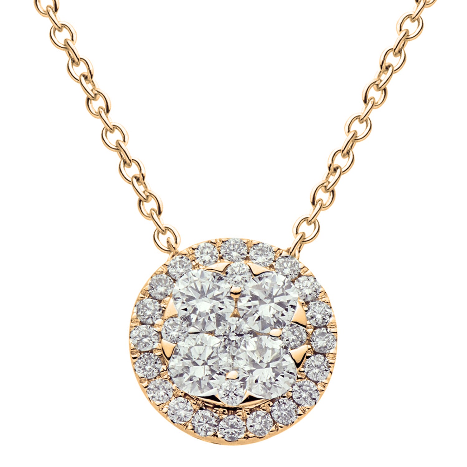 Sliding Round Cluster Pendant