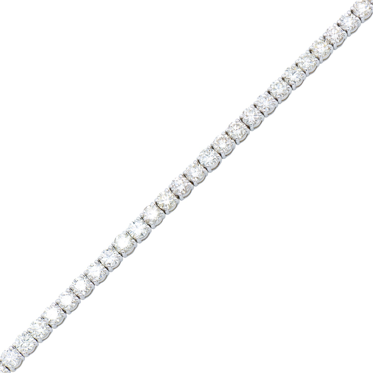 Platinum Diamond Tennis Bracelet