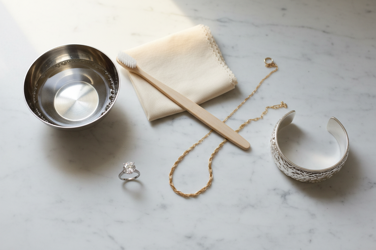 How to Care for Your Fine Jewelry at Home: The Right Way to Clean Every Metal and Stone