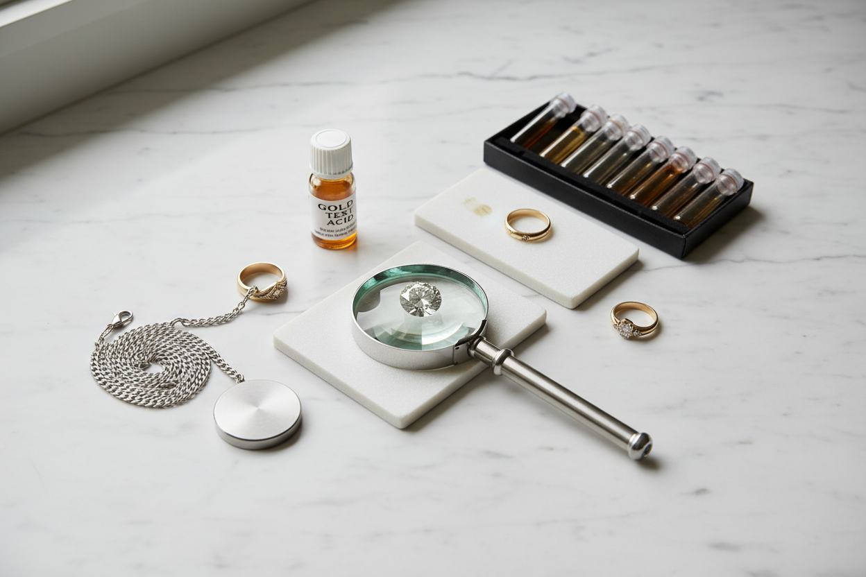 How to Tell If Jewelry Is Real: Gold, Silver, Diamonds & Gemstones