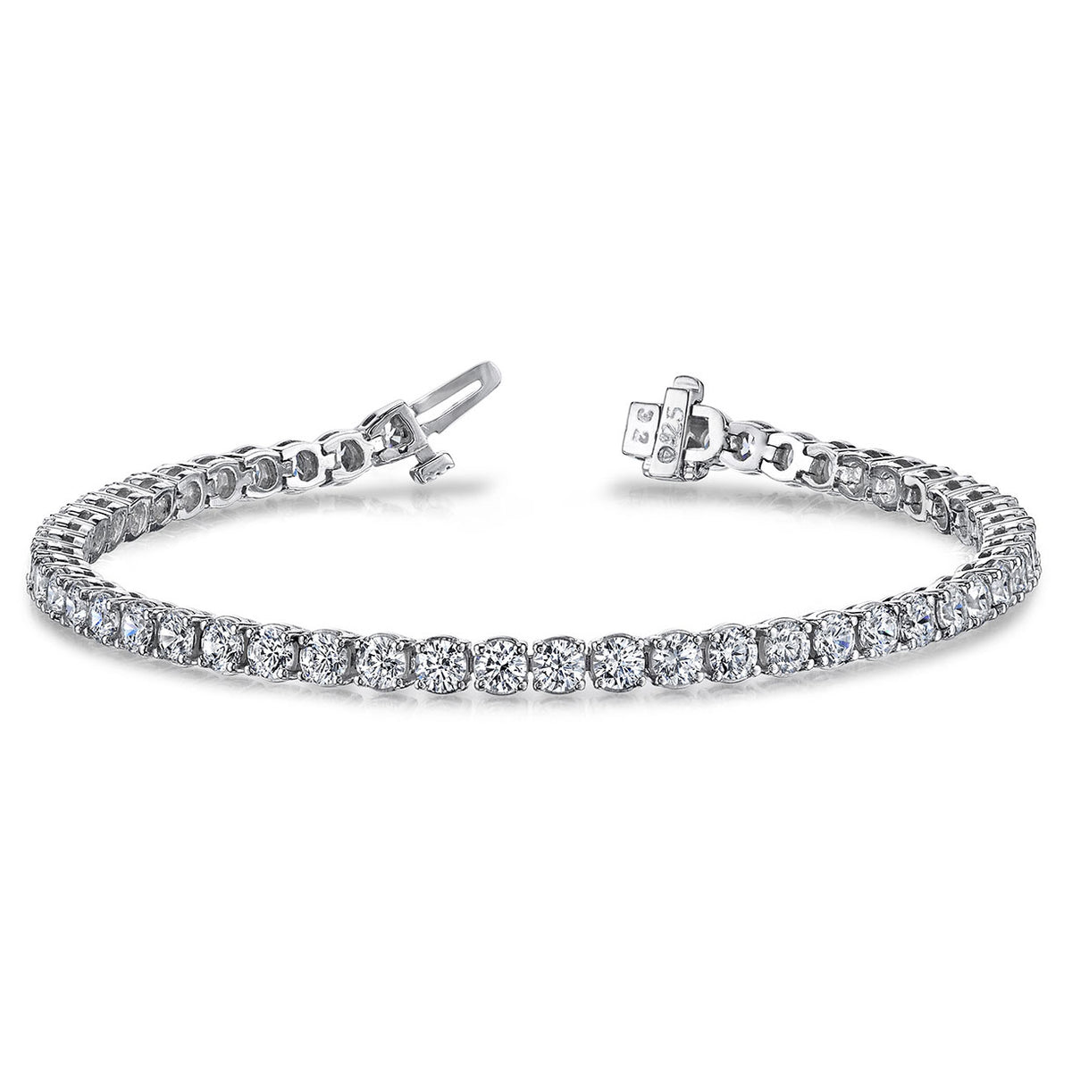 Platinum Diamond Tennis Bracelet