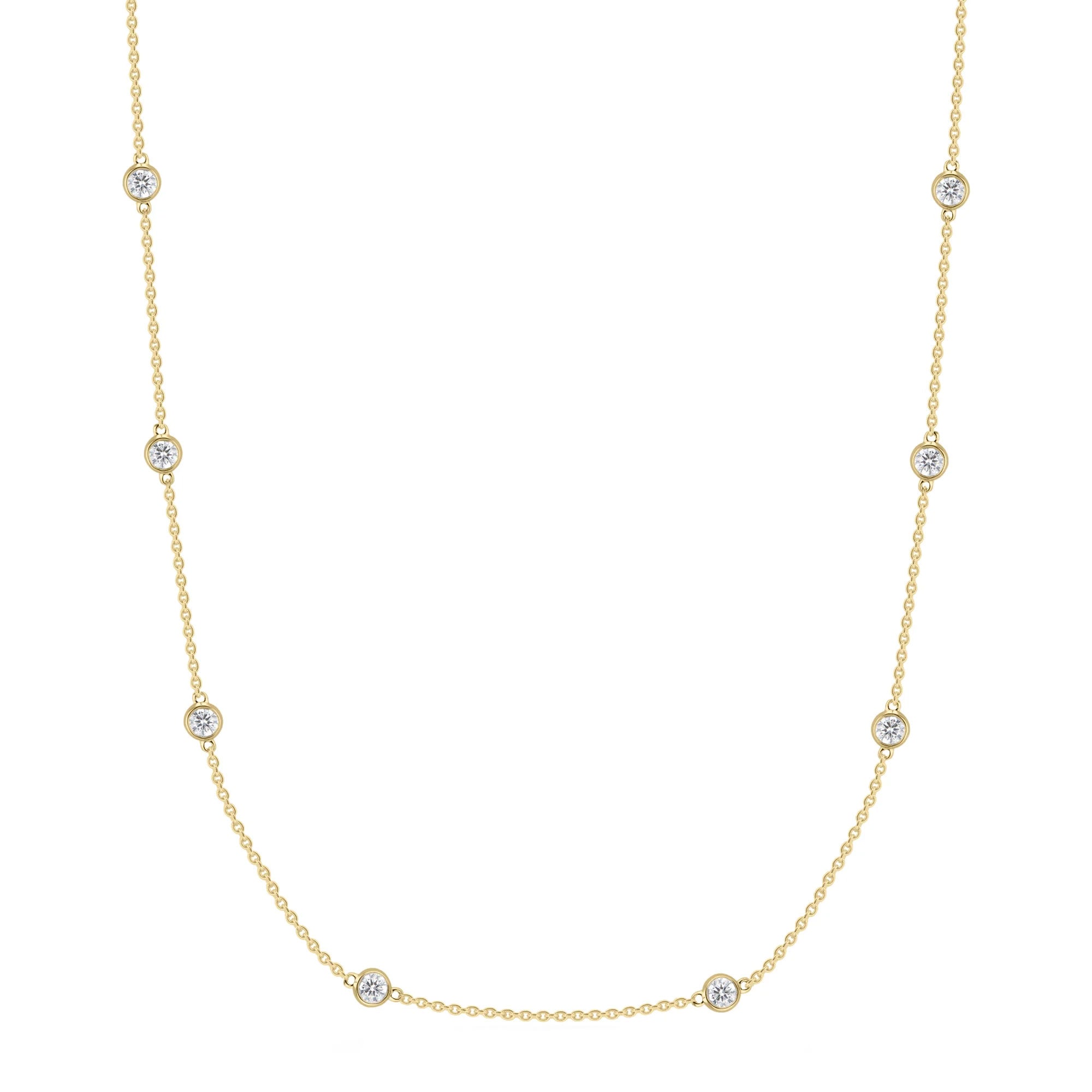Diamonds By The Yard Necklace 