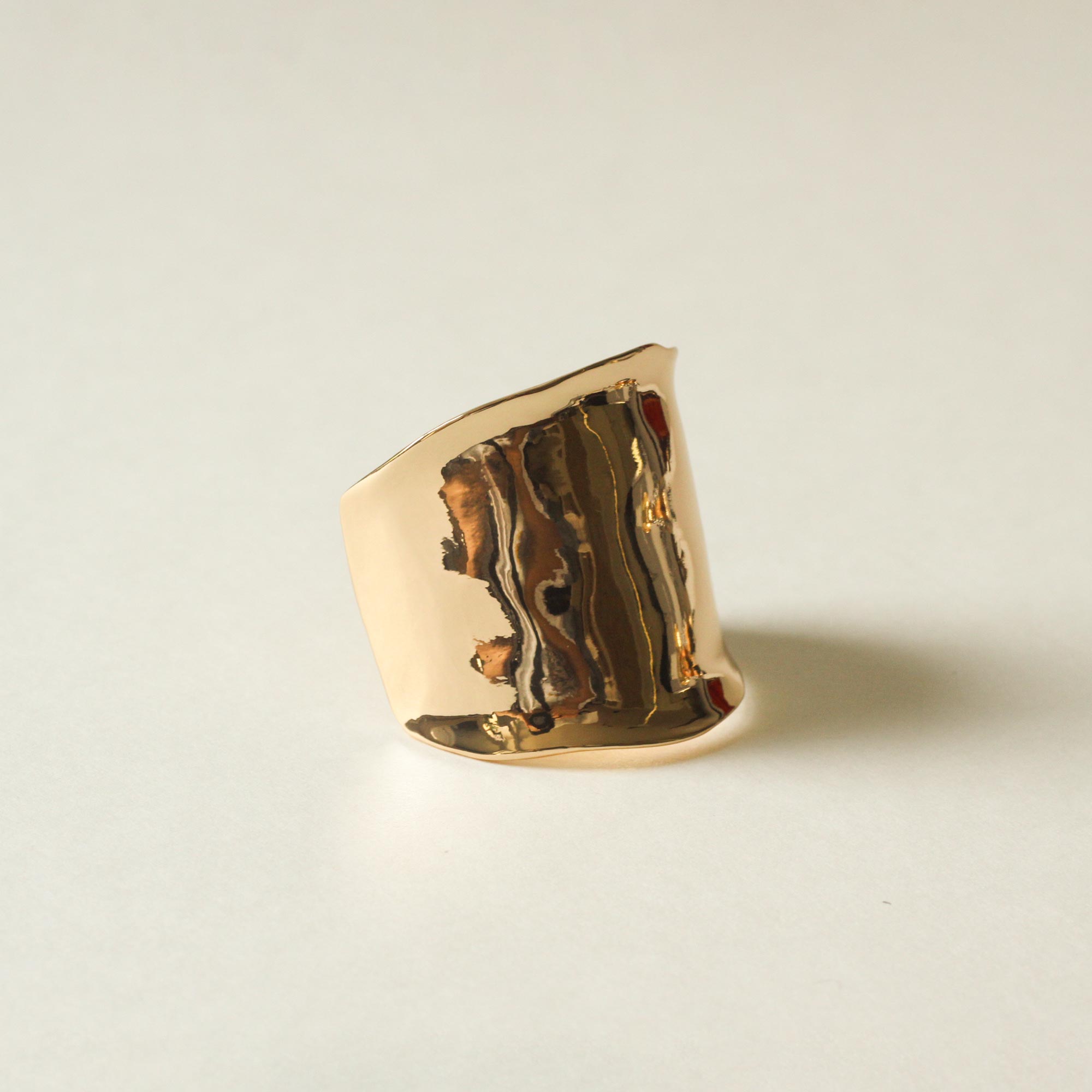 Metal Hair Ponytail Cuff Stick | Gold