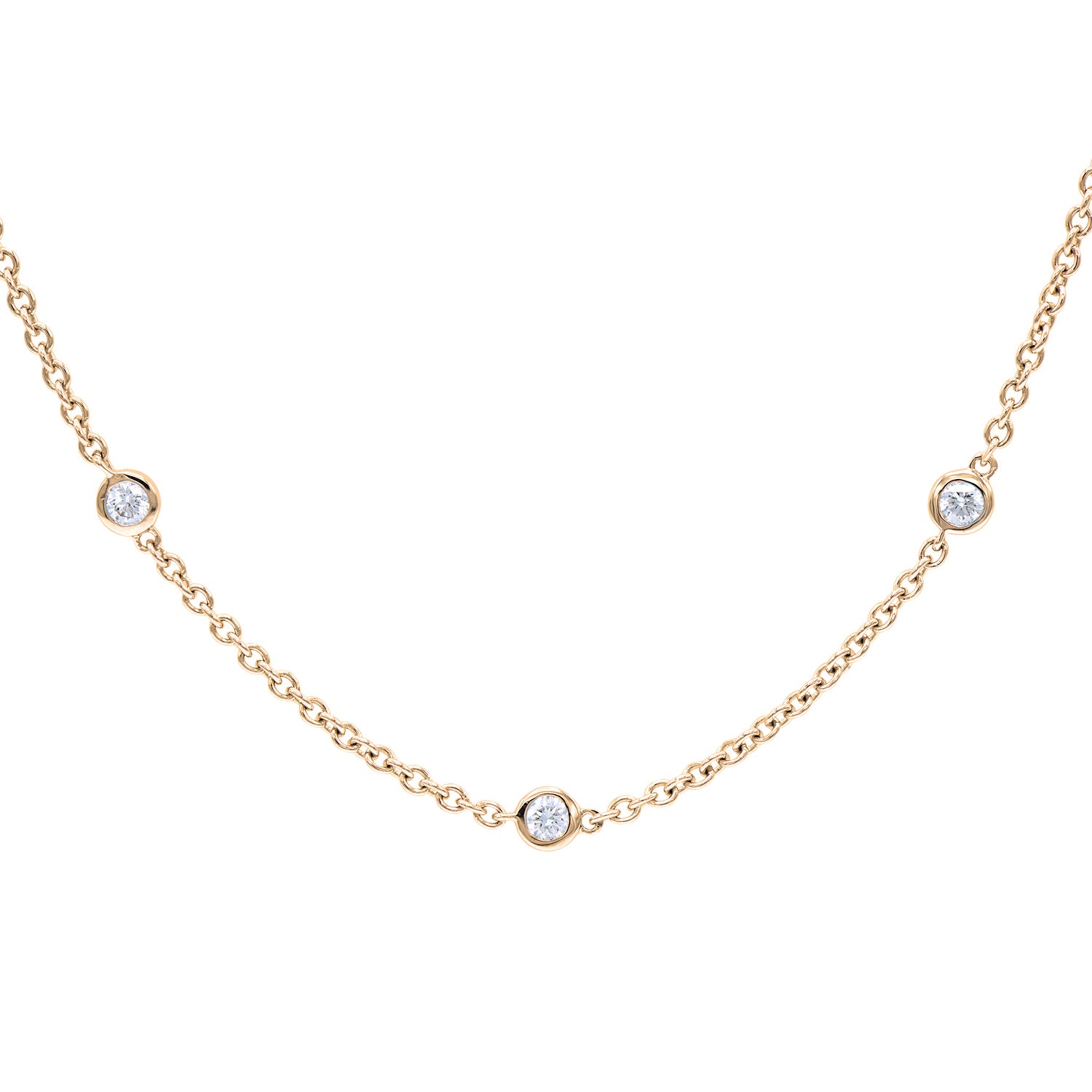 Diamonds By The Yard Necklace 