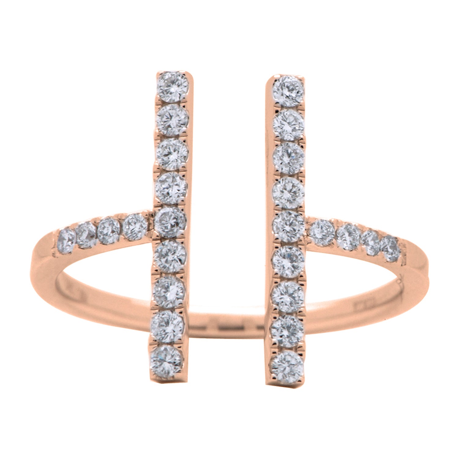 14K Yellow Gold Diamond Ring