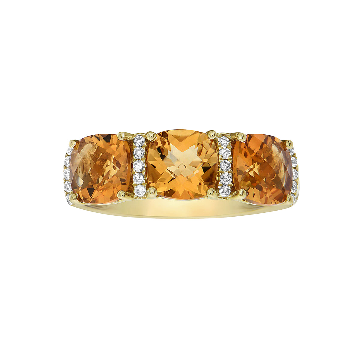 14K Yellow Gold Citrine Ring, 2.38ct