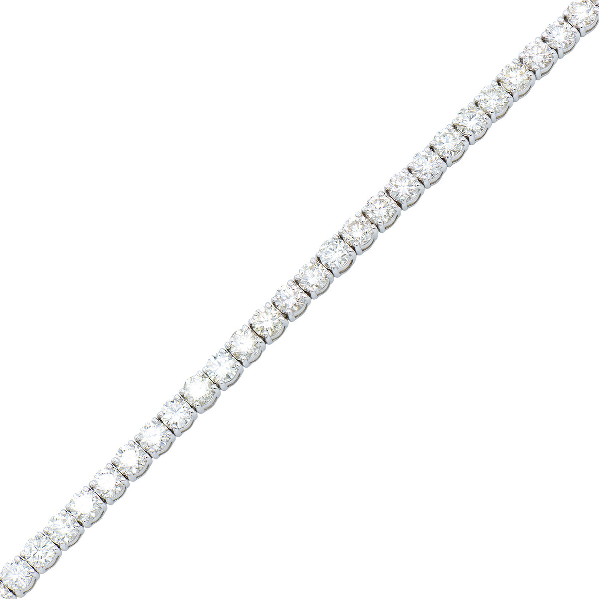 Platinum Diamond Tennis Bracelet